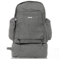 sativa adventurer backpack he-012 light grey on white background