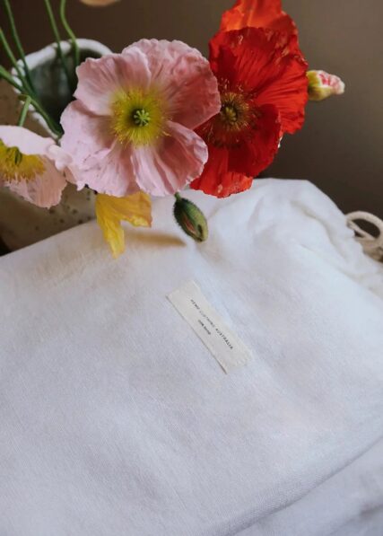 Hemp Clothing Australia - Linen - Double Top Sheet - Natural - Image 3