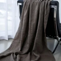 Braintree - Hemp Throw Walnut
