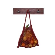 Fair Go Trading - Hemp String Knot Bag - Rust