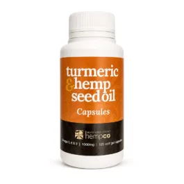 Margaret River Hemp Co - Hemp Seed Oil Capsules with Turmeric