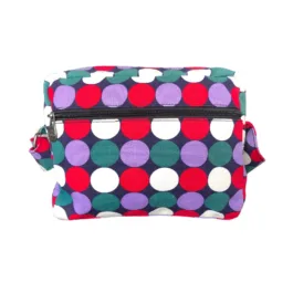 Sativa - Companion Hemp Shoulder Bag - Polka Dot