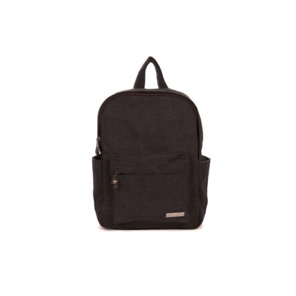 Sativa small hemp backpack Grey on white background