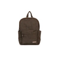 Sativa small hemp backpack Khaki on white background
