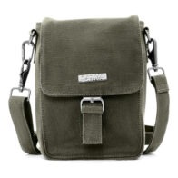 Sativa Eco Gorgeous Jensen Hemp Bag on White Background - Khaki