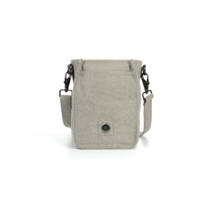Sativa Eco Gorgeous Jensen Hemp Bag on White Background - Ice Front Flap