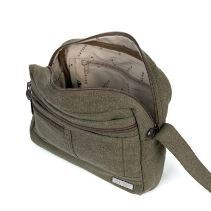 Sativa - Portage Hemp Shoulder Bag - Image 12