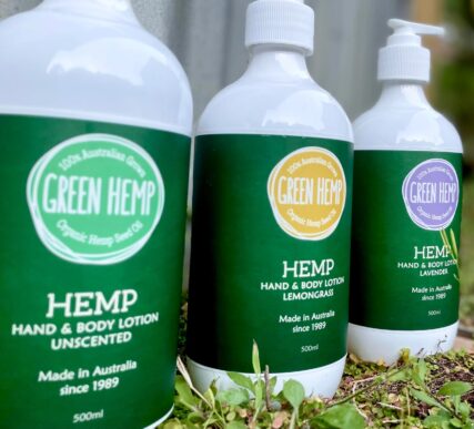 GREEN Hemp - Hand and Body Lotion Unscented 500ml - Image 2