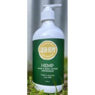 GREEN Hemp - Hand & Body Lotion Lemongrass 500ml