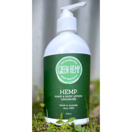GREEN Hemp - Hand and Body Lotion Unscented 500ml