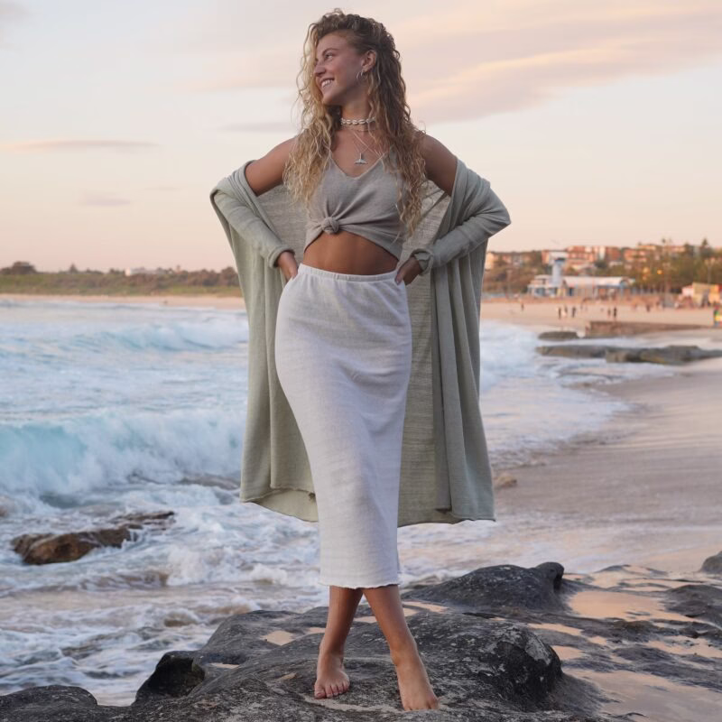 Fabric of Society - The Maxi Skirt Natural