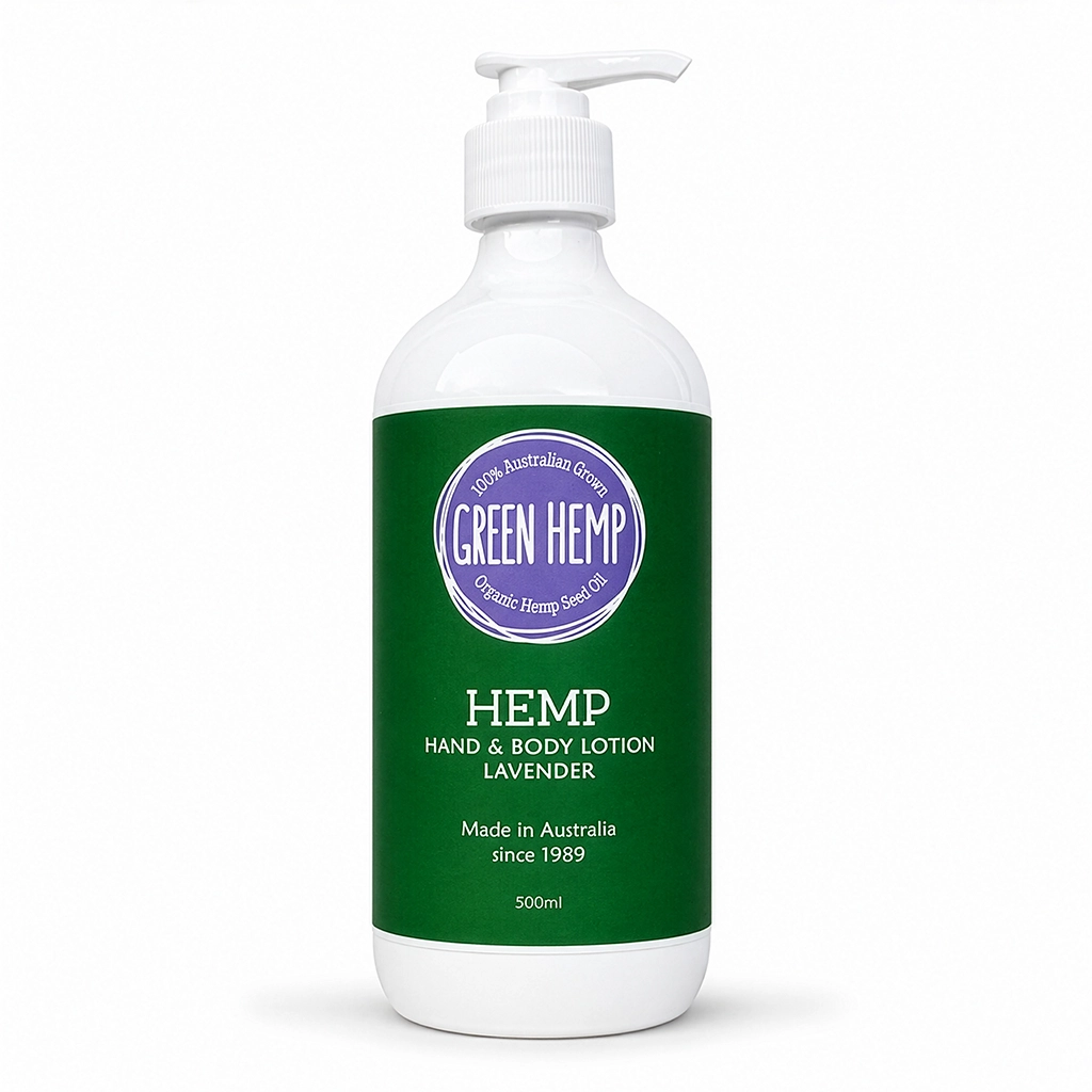 GREEN Hemp - Hand & Body Lotion Lavender 500ml