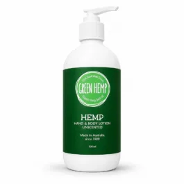 GREEN Hemp - Hand and Body Lotion Unscented 500ml
