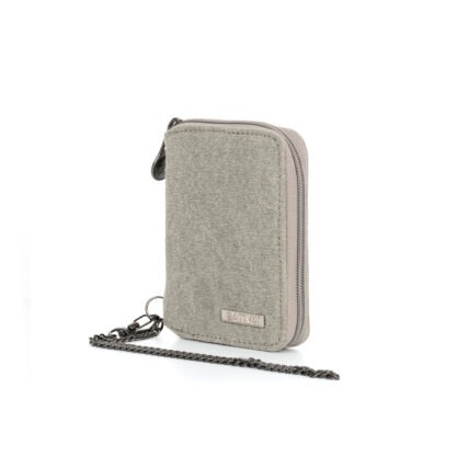 Sativa chain wallet on white background - ice front side