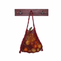 Fair Go Trading - Jumbo Hemp String Bag - Rust