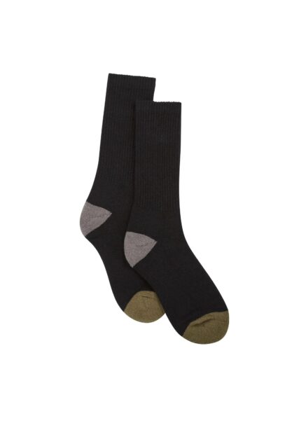 Hemp Clothing Australia - Crew Socks - Black