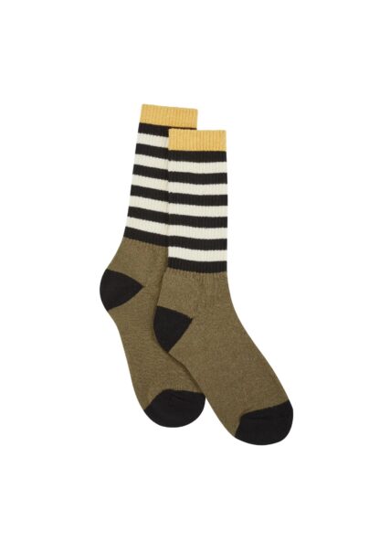 Hemp Clothing Australia - Crew Socks - Stripe