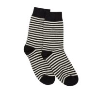 Hemp Clothing Australia - Daily Socks - Black Stripe
