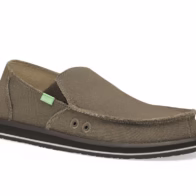 Sanuk - Mens Vagabond St Hemp - Earth