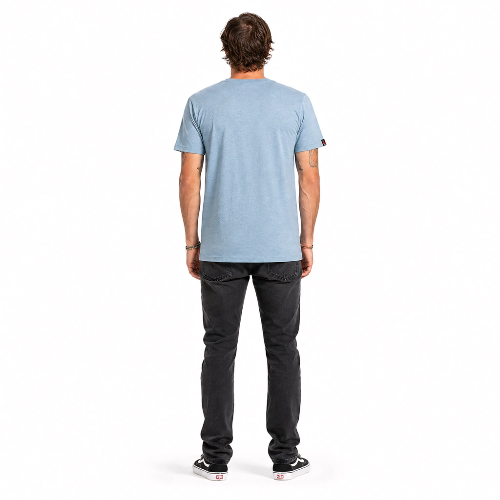 THTC - Hemp Originals T-Shirt Stone Blue (Premium Weight) - Image 5