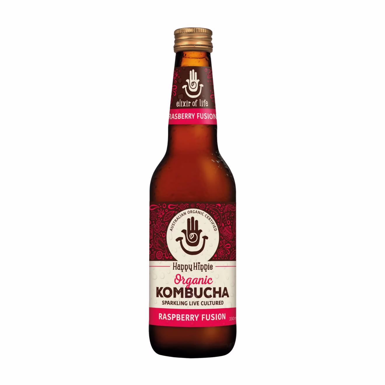Happy Hippie - Hemp Kombucha Raspberry Fusion