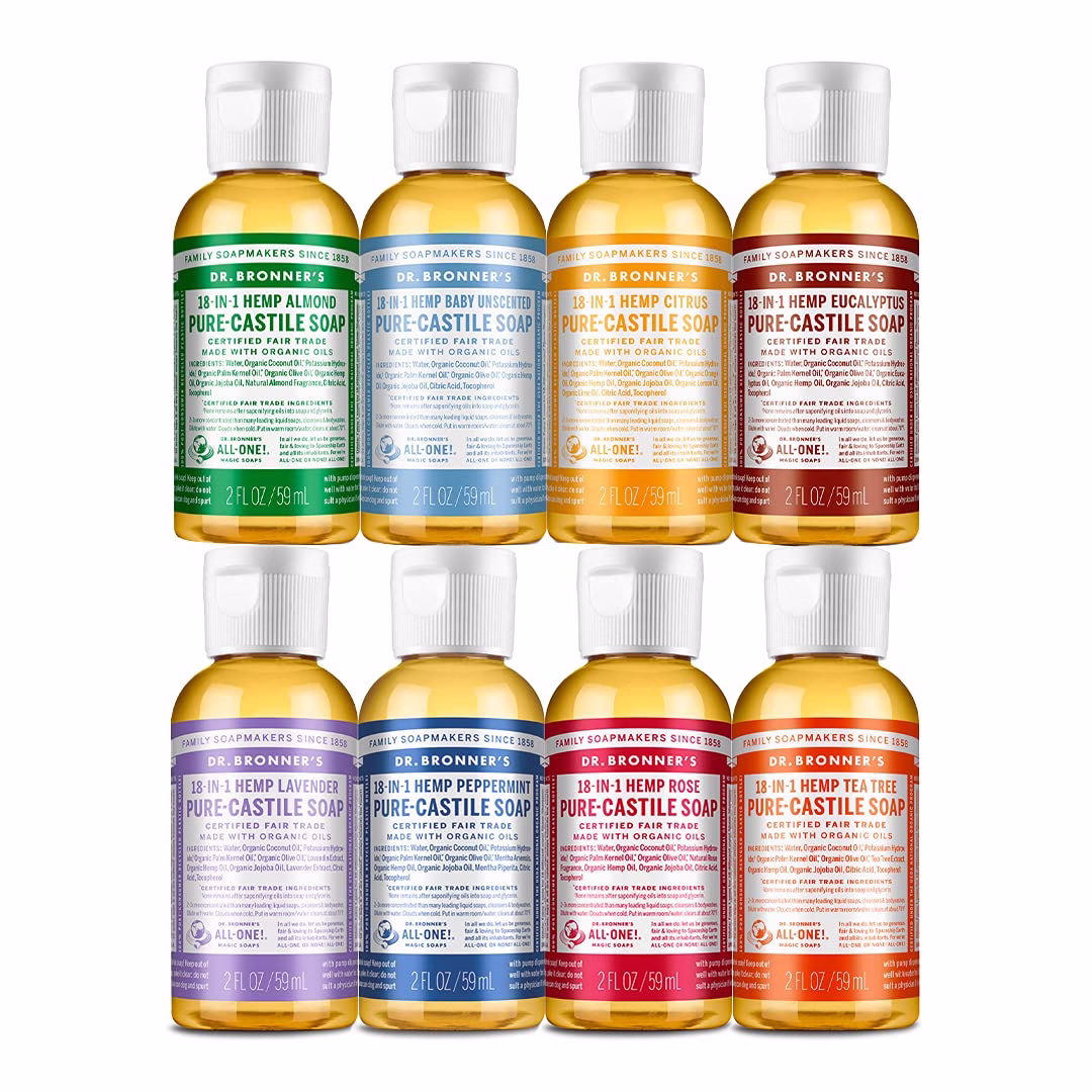 Dr. Bronner's Eucalyptus Pure Castile Soap 59ml