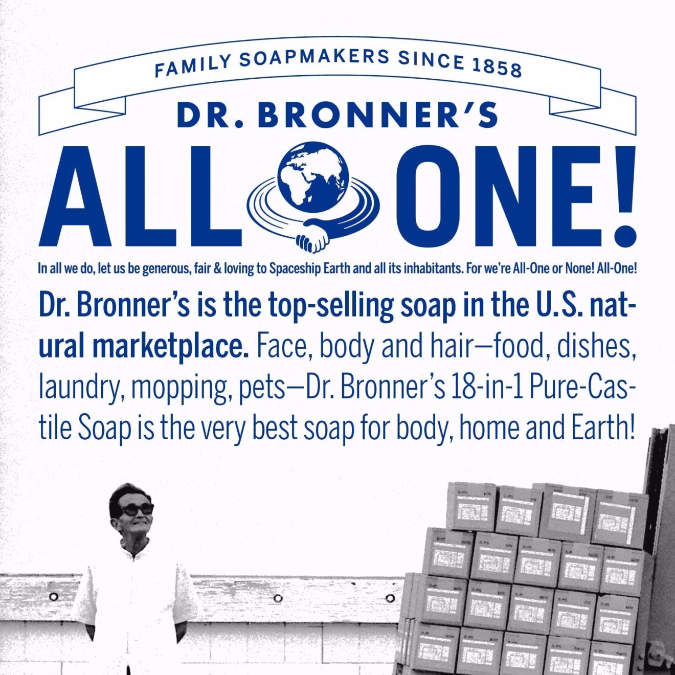 Dr. Bronner's Eucalyptus Pure Castile Soap 59ml