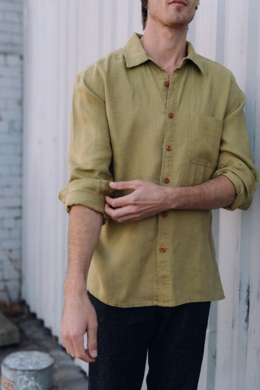 Hemp Clothing Australia - Men's Heritage Shirt - Image 14