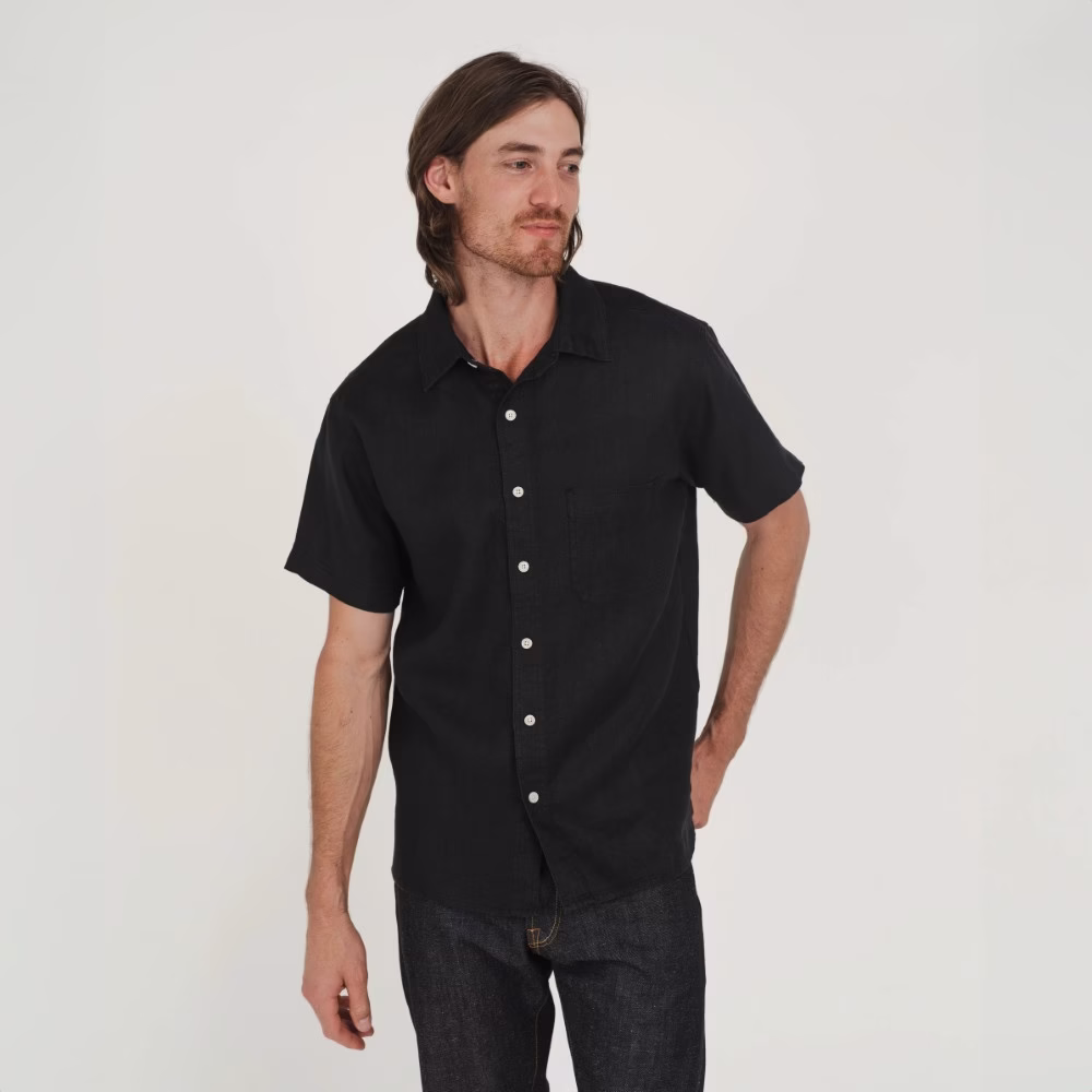 Hemp Clothing Australia - Men's Heritage Short Sleeve Shirt - Image 16