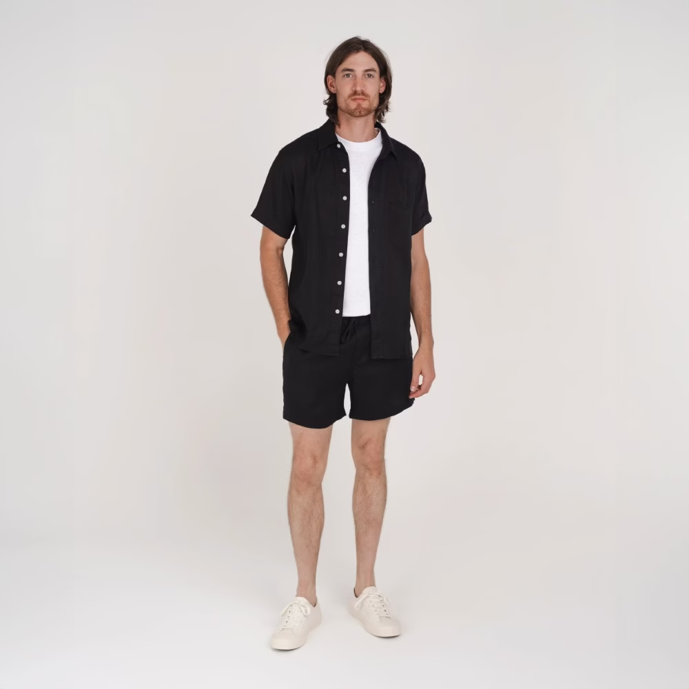 Hemp Clothing Australia - Men's Heritage Short Sleeve Shirt - Image 15
