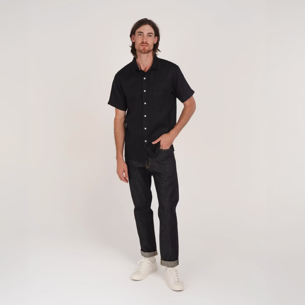 Hemp Clothing Australia - Men's Heritage Short Sleeve Shirt - Image 11