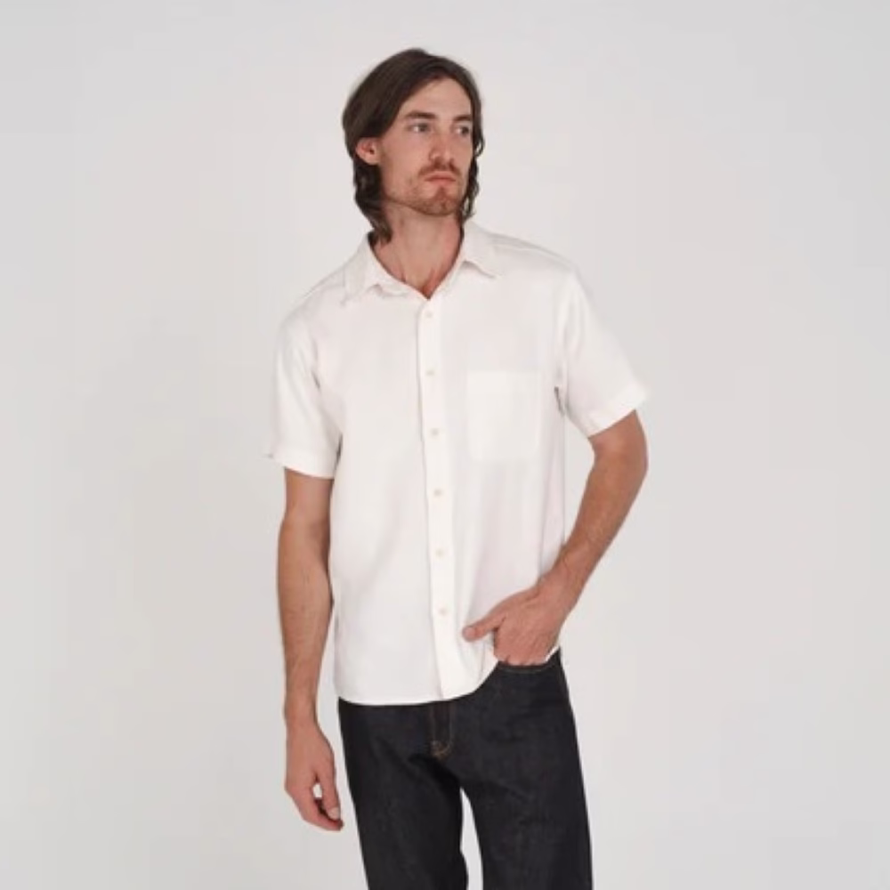 Hemp Clothing Australia - Men's Heritage Short Sleeve Shirt - Image 19