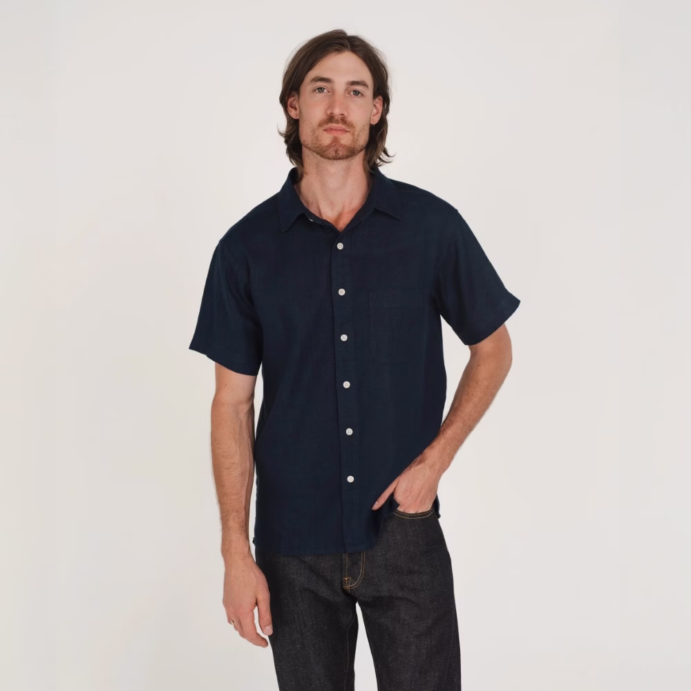 Hemp Clothing Australia - Men's Heritage Short Sleeve Shirt - Image 24