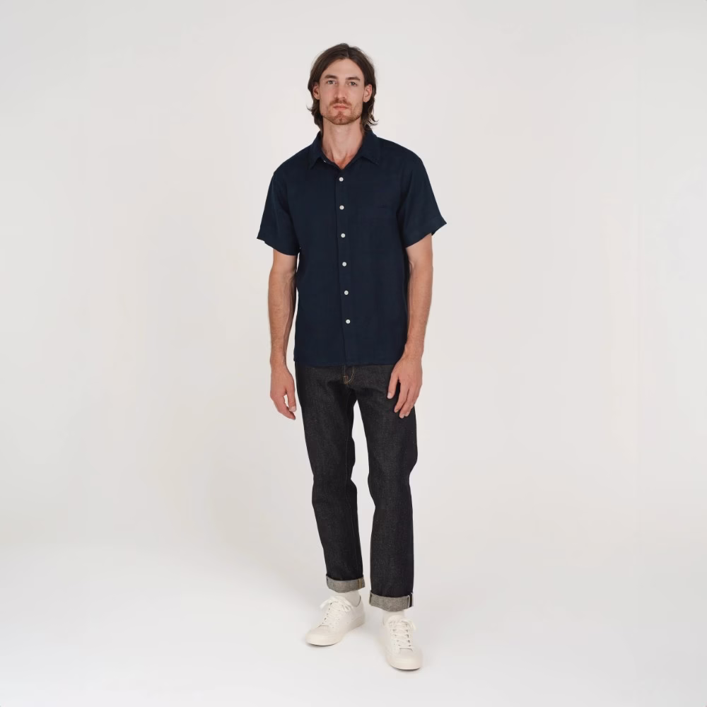 Hemp Clothing Australia - Men's Heritage Short Sleeve Shirt - Image 23