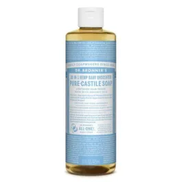 Dr Bronner's - Baby Unscented Pure Castile Soap 473 ml