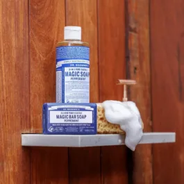 Dr. Bronner's Peppermint Pure Castile Bar Soap