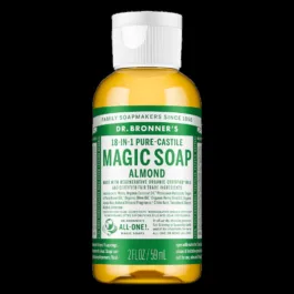 Dr. Bronner's Almond Pure Castile Soap 59ml