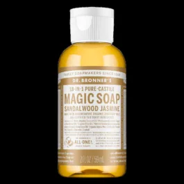 Dr. Bronner's Sandalwood & Jasmine Pure Castile Soap 59ml