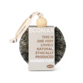 ECOMAX - Shower Puff Black
