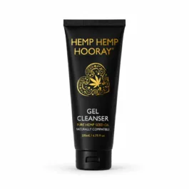 Hemp Hemp Hooray gel cleanser front view with hydrating Hemp skincare formula