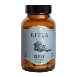 ritua sleep capsules 60 natural non-toxic sleep support supplement front view
