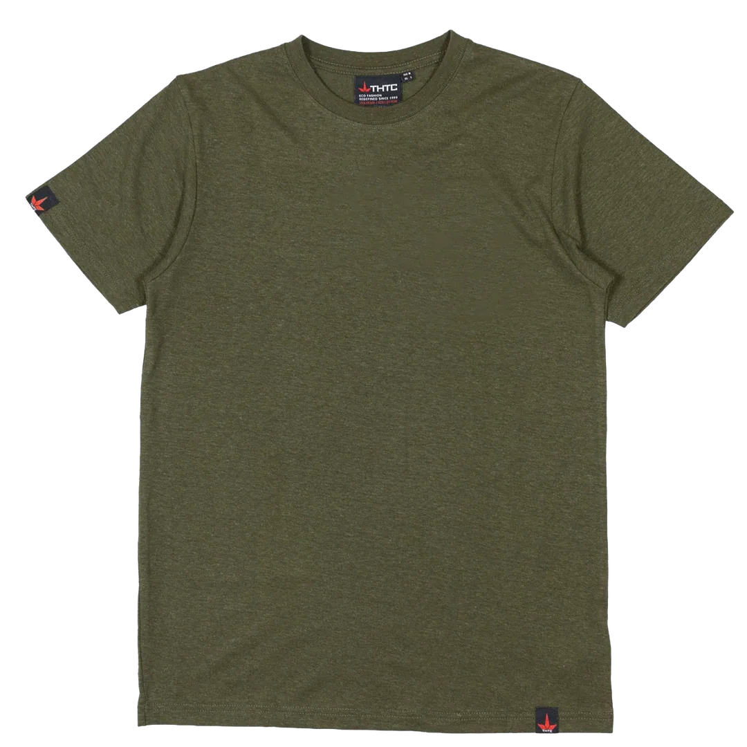 THTC - Hemp Originals Premium Hemp T-Shirt Army Green