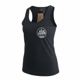 THTC - Womens Premium Hemp Tank Top Low Class Black