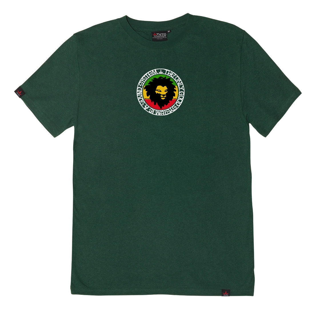 THTC - System of a Mau Hemp Premium Hemp T-Shirt Bottle Green