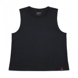 THTC - Womens Premium Hemp Tank Black