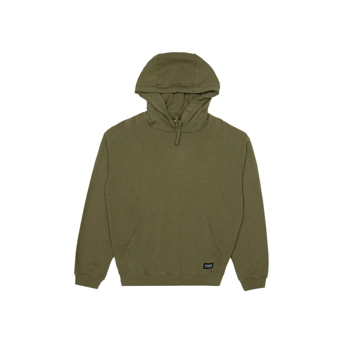 Afends - All Day Hemp Pull On Hood Military