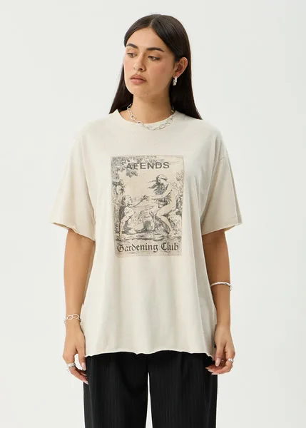 Afends - Temptation Oversized Tee Moonbeam