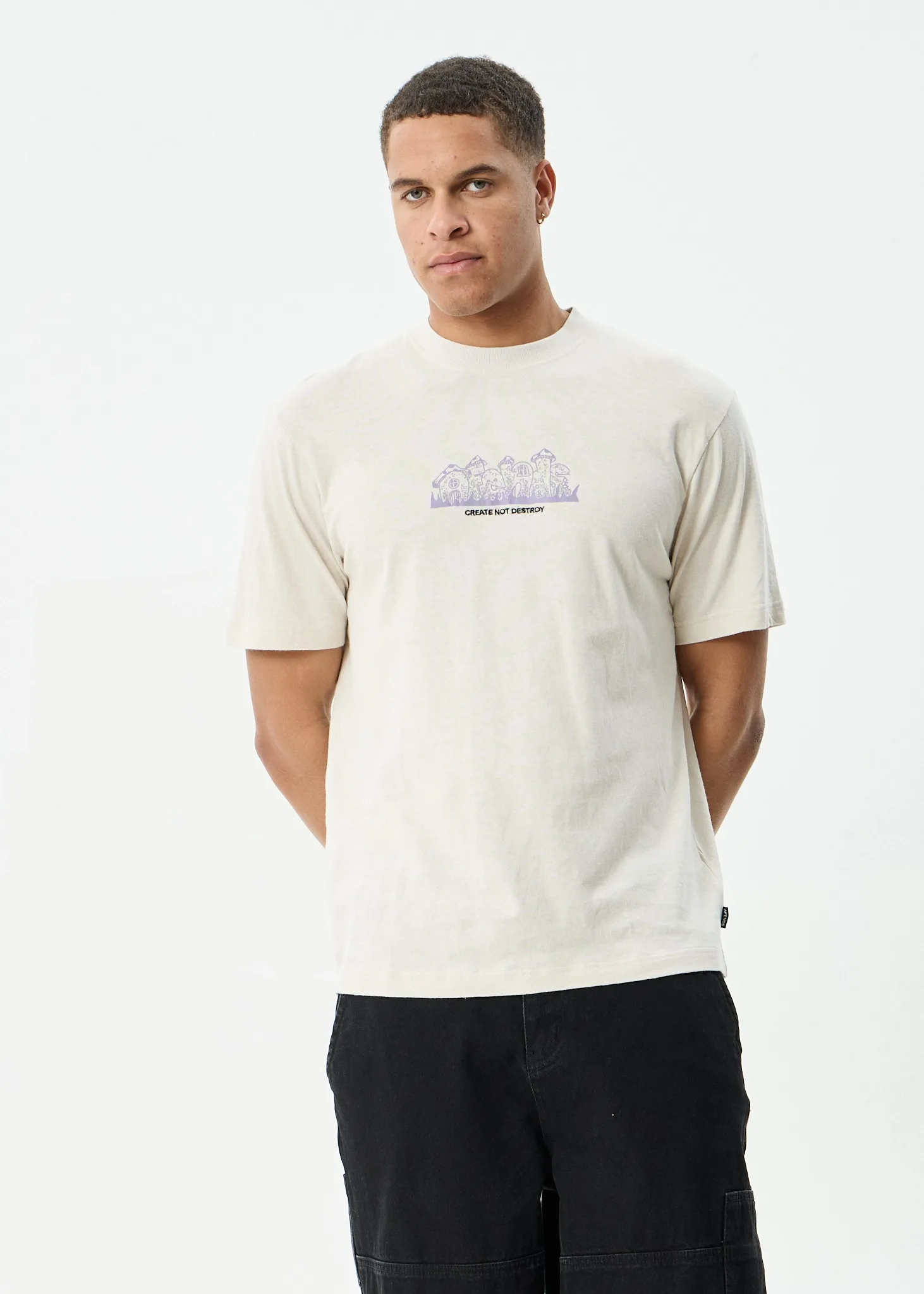 Afends - Allure Retro Tee Moonbeam - Image 2