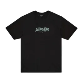 Afends - Safety Retro Tee Stone Black