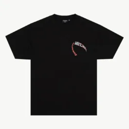 Afends Surf Or Fly Boxy Tee Black